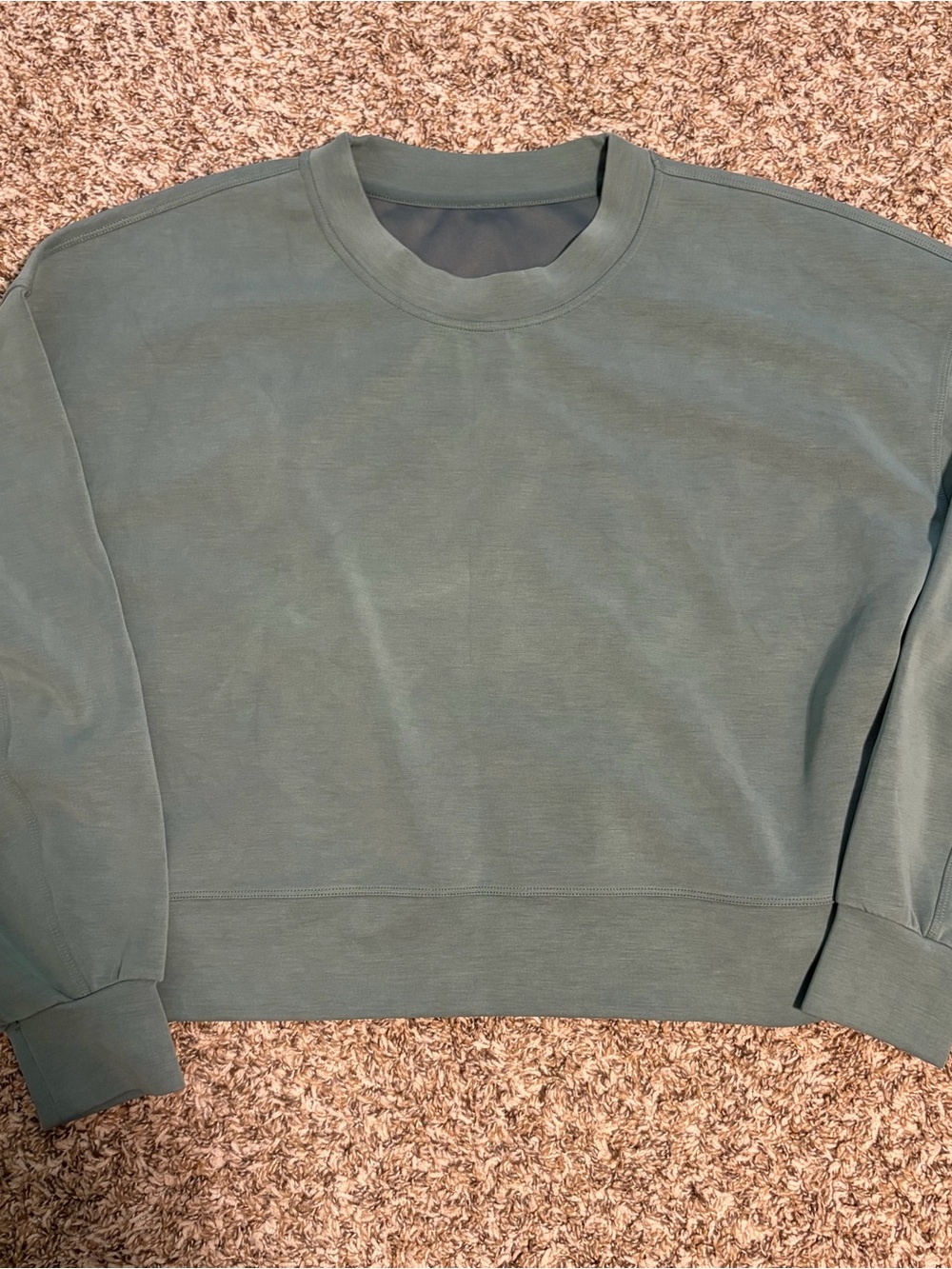 Lululemon Softstreme Perfectly Oversized Cropped Crew